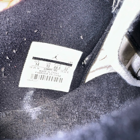 Jordan retro 11 low size 14 used no box - Picture 9 of 9